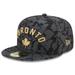 Men's New Era Gray Toronto Raptors 2022/23 City Edition Official 59FIFTY Fitted Hat