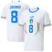 Youth Puma Jorginho White Italy National Team 2022/23 Away Replica Player Jersey