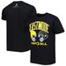 Men's Beast Mode Black/Yellow Football T-Shirt