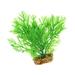 Unique Bargains 1 Pcs Aquarium Plants Decorations Artificial Aquatic Plant Green 6.69