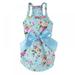 Puppy Dog Princess Dress Dog Bowknot Dress Cute Rosette Sundress Apparel Summer Puppy Floral Vest Dress Dog for Small Pet Dog Cat Outfits