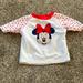 Disney Swim | Disney Baby Minnie Mouse Rashguard Swim Shirt | Color: Red/White | Size: 6-9mb