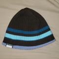 Columbia Accessories | Columbia Youth Kids Brown & Blue Striped Beanie. One Size Fits All | Color: Brown | Size: Osbb