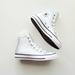 Converse Shoes | Converse Chuck Taylor All Star Hi Metallic Silver White Black | Color: Silver | Size: 6