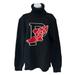 Polo By Ralph Lauren Sweaters | Authentic Polo Ralph Lauren 1992 Popular Pwing Turtleneck Knit Sweater Size M | Color: Black/Red | Size: Medium