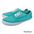 American Eagle Outfitters Shoes | America Eagle Turquoise Slip On Sneakers Shoes Size 7 | Color: Blue/White | Size: 7