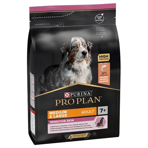 3kg PURINA PRO PLAN Medium/Large Adult 7+ Sensitive Skin Hundefutter trocken