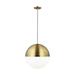 Visual Comfort Modern Collection Sean Lavin Akova 18 Inch Large Pendant - 700TDAKV18RBR-LED927