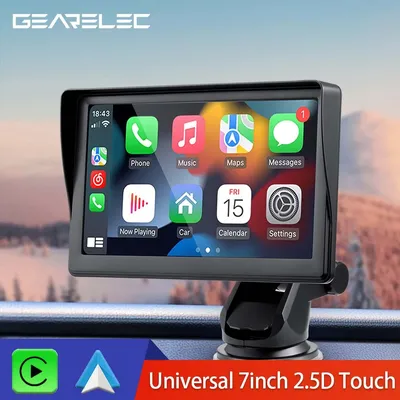 Autoradio universel 7 " Android Auto CarPlay Apple lecteur multimédia vidéo sans fil écran