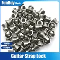 JEStrap Lock Non-ald EnvironstrucstrucButton Easy Fix Fit for All Acoustic Electric Bass