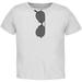 Halloween Aviator Sunglasses Cool Kid Costume White Toddler T-Shirt - 2T