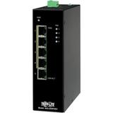 Tripp Lite by Eaton 5-Port Unmanaged Industrial Gigabit Ethernet Switch 10/100/1000 Mbps PoE+ 30W -10ï¿½ï¿½ï¿½ï¿½ to 60ï¿½ï¿½ï¿½ï¿½C DIN Mount TAA Compliant