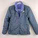 The North Face Jackets & Coats | North Face Girls Reversible Mossbud Jacket Size L (14-16) | Color: Gray/Purple | Size: Lg