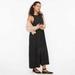 J. Crew Dresses | New Xl J Crew Knit Cutaway Tank Black Maxi Dress | Color: Black | Size: Xl