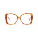 Gucci Accessories | Gucci Oversized-Frame Acetate Optical Frames Brown Womens | Color: Brown | Size: Os