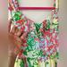 Lilly Pulitzer Dresses | Cute Casual Summer Dress. | Color: Green/Pink | Size: 0