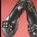 Kate Spade Shoes | Kate Spade New York Black Rhinestone Bow Jelly Sandal Slide Flip Flop Shoes 8 | Color: Black | Size: 7