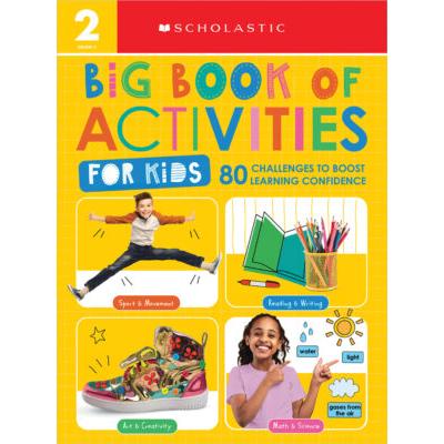 Scholastic Early Learners: 2nd Grade: Big Book of Activities for Kids