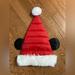 Disney Accessories | Disney Mickey Mouse Santa Hat | Color: Red | Size: Os