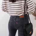 Levi's Jeans | Levi’s Vintage Black Mom Jeans Size 8 Mis | Color: Black | Size: 8