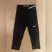 Nike Pants & Jumpsuits | 3/$30 Brand New: Nike Capri Leggings (M) | Color: Black | Size: M