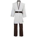 Mens Movie Costume Fancy Dress Clothing Belt Tops Pants Deluxe Sets White Tunic Adult Halloween Cosplay, M