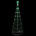 12' Green LED Lighted Show Cone Christmas Tree Outdoor Decoration