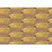 Ahgly Company Machine Washable Indoor Rectangle Transitional Yellow Area Rugs 7 x 9