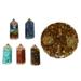 Unique Bargains Faux Crystal Stone Set for Stress Relax Multicolor 7 Chakra Stones