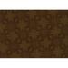 Ahgly Company Machine Washable Indoor Rectangle Transitional Dark Bronze Brown Area Rugs 7 x 9