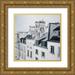 Atelier B Art Studio 15x15 Gold Ornate Wood Framed with Double Matting Museum Art Print Titled - HISTORICAL BUILDINGS
