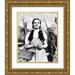 Hollywood Photo Archive 20x24 Gold Ornate Wood Framed with Double Matting Museum Art Print Titled - Judy Garland - Wizard of Oz