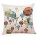 Dtydtpe Fall Pillow Covers Home Decor Cushion Cover Hot Air Balloon Throw Pillowcase Balloon Pillow Covers