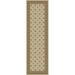 Concord Global Ankara Pin Dot - Ivory - 2 ft. 3 in. x 7 ft. 3 in.