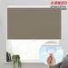 Keego Cordless Roller Shades Free-Stop Windows Blinds 100% Blackout Privacy or Living Room Bedroom Nursery Office Customizable Color and Size Rosy Brown 41 w x 76 h