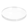 Uxcell 0.6 Inches x 5.9 Inches Clear Acrylic Solid Cylinder Round Display Riser