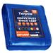 Tarpco Safety 30 ft. x 60 ft. 10 Mil Heavy Duty Polyethylene Tarp, Waterproof, Rip & Tear Proof Aluminum in Blue | 1 H x 30 W x 60 D in | Wayfair