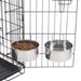 Petmaker Stainless Steel Dog Bowls Metal/Stainless Steel (easy to clean) in Gray | 3 H x 6.25 W x 6.25 D in | Wayfair PET6207