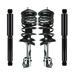 Set of 4 Front Quick Complete Strut-Coil Spring-Rear Shock For 1987-1995 Plymouth Voyager