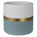 Willa Arlo™ Interiors Terry Cement Pot Planter in Blue/Yellow | 5.25 H x 6.75 W x 6.75 D in | Wayfair 1E53D3D6DAA84AB5B4B85622560F483D