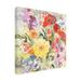 Red Barrel Studio® Sheila Golden the Birthday Bouquet Outdoor Canvas All-Weather Canvas, Wood | 24 H x 24 W x 1.5 D in | Wayfair