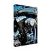 Latitude Run® Roderick Stevens Sunset & Motorcycle Outdoor Canvas All-Weather Canvas, Wood | 19 H x 12 W x 1.5 D in | Wayfair