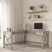 Raisa L-Shape Desk Wood in Gray Laurel Foundry Modern Farmhouse® | 29.9 H x 59 W x 59 D in | Wayfair 4AEC9083A18440C4B8B77BDCF14FE64A