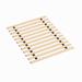 Millwood Pines 0.68-Inch Heavy Duty Mattress Support Wooden Bunkie Board/Slats Wood in Brown | 0.68 H x 76 W x 78 D in | Wayfair
