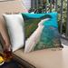 Ahgly Company Sites Great Barrier Reef Outdoor Throw Pillow 18 inch by 18 inch