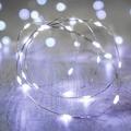 Metaku LED String Lights 30 Micro LEDs on 10Feet/3M Fairy String Lights Battery Operated String Lights for Indoor& Outdoor (Cold White)