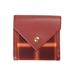Burberry Bags | Burberry Women's "Lila" Burgundy Canvas & Leather Bifold Wallet | Color: Brown/Red | Size: Os