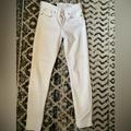 J. Crew Jeans | Jcrew Womens White Toothpick Ankle Jeans 25 | Color: White | Size: 25