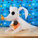 Disney Toys | Nightmare Before Christmas Zero Animated & Musical Halloween Disney Toy Plush | Color: Orange/White | Size: 17" L X 10" H