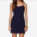 Lilly Pulitzer Dresses | Lilly Pulitzer Mccallum Tie Back Dress In Navy Blue Lace Sz 6 | Color: Blue | Size: 6